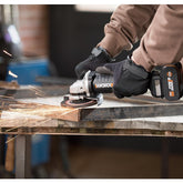 WORX WX812.9C 20Volt 2.0Ah. 125mm Kömürsüz Profesyonel Tek Akülü Şarjlı Avuç Taşlama - Onivias